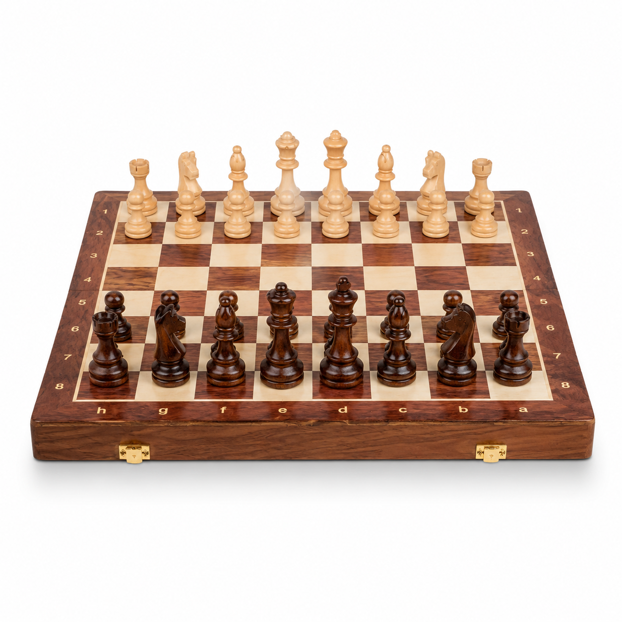 Walnut Chess Set 39x39 cm